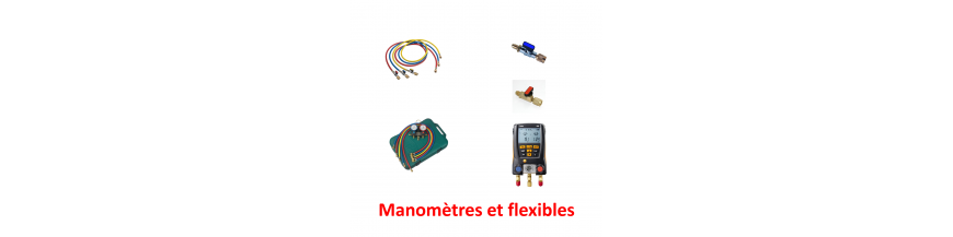 Manomètres et flexibles